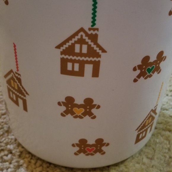 TUPPERWARE 2416 Holiday GINGERBREAD House CANISTER - Picture 2 of 7